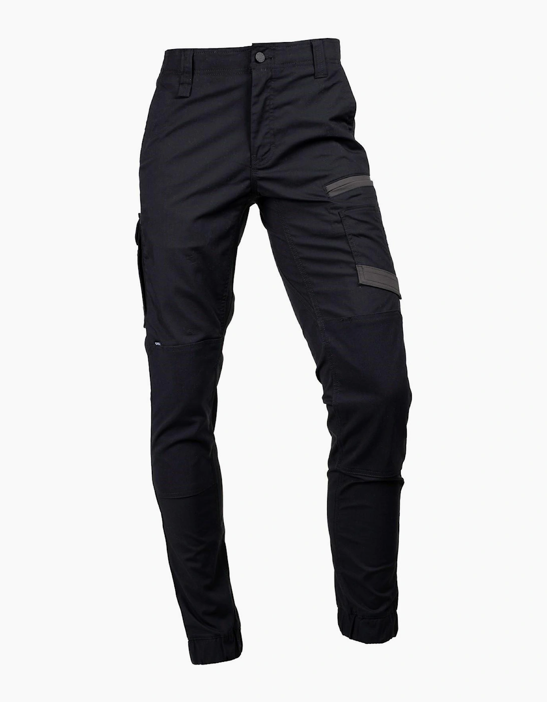 Hard Yakka Men's Hard Yakka Raptor Cuff Trousers Mens Black