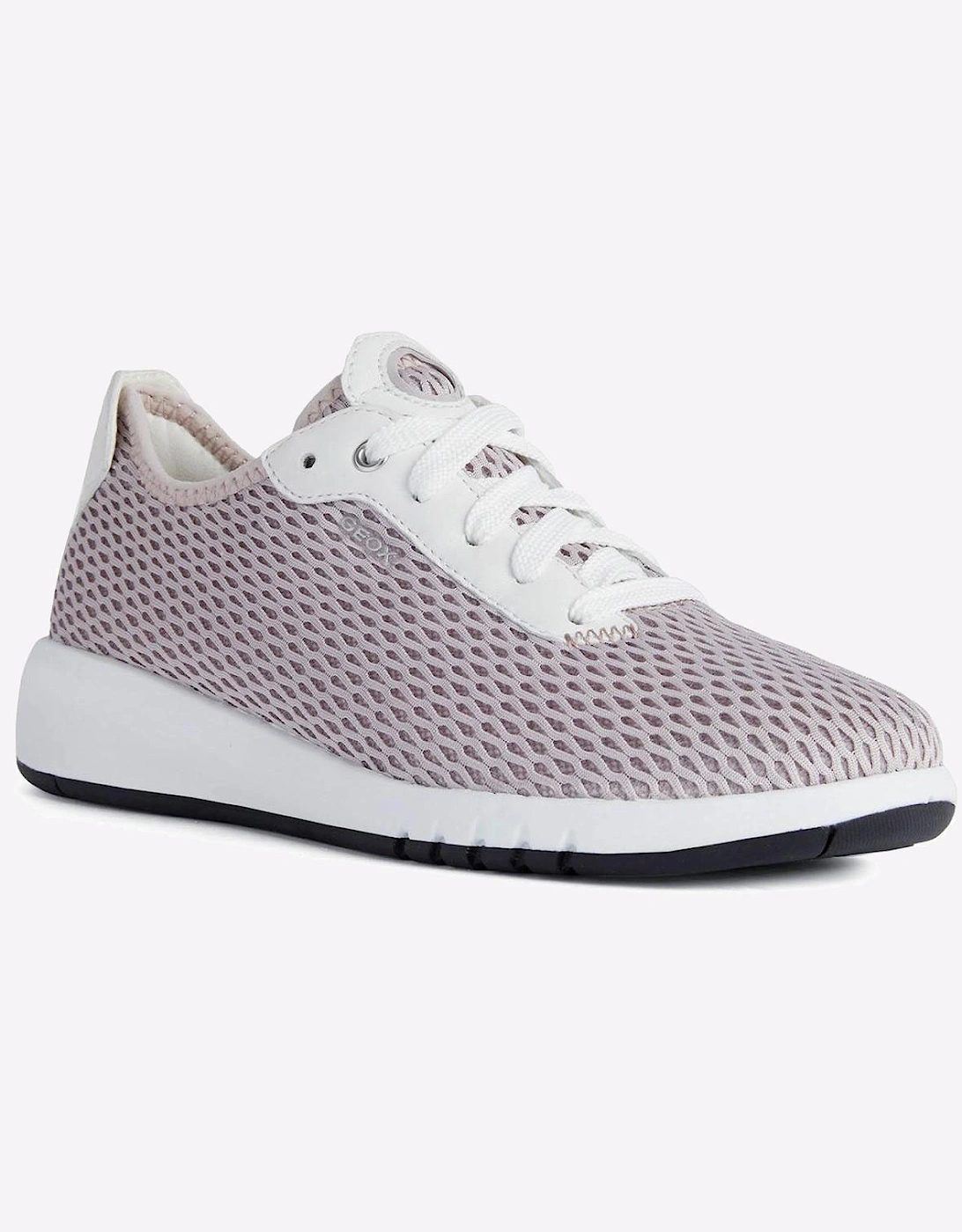 Geox Aerantis Trainers Womens Antique Rose/White