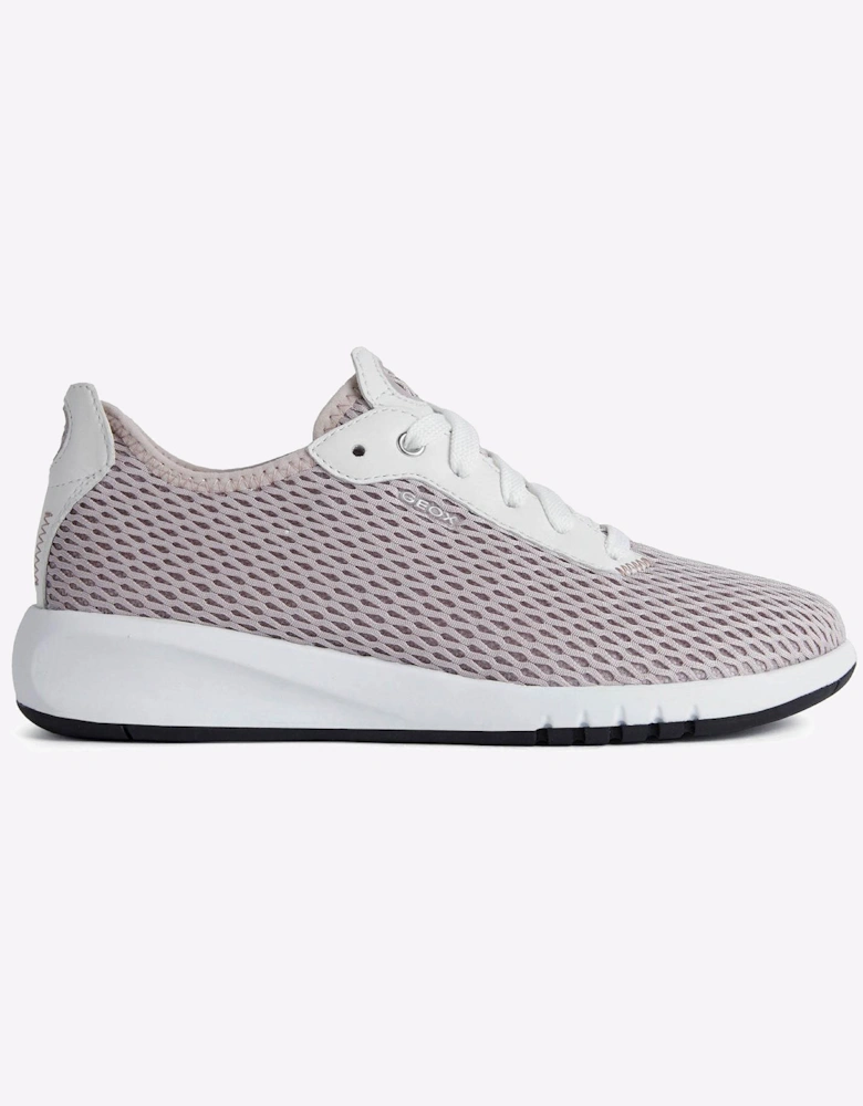 Geox Aerantis Trainers Womens Antique Rose/White