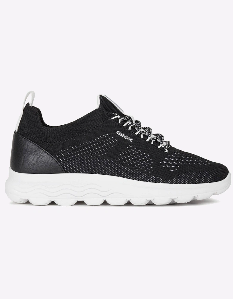 Geox Spherica Trainers Womens Black