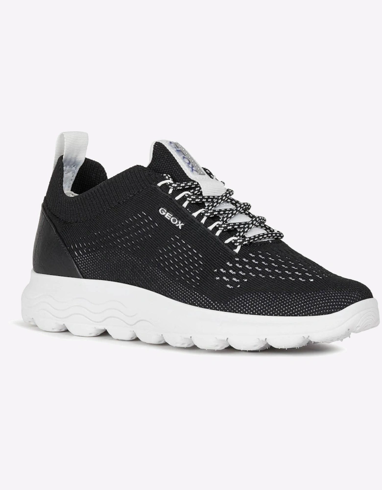 Geox Spherica Trainers Womens Black