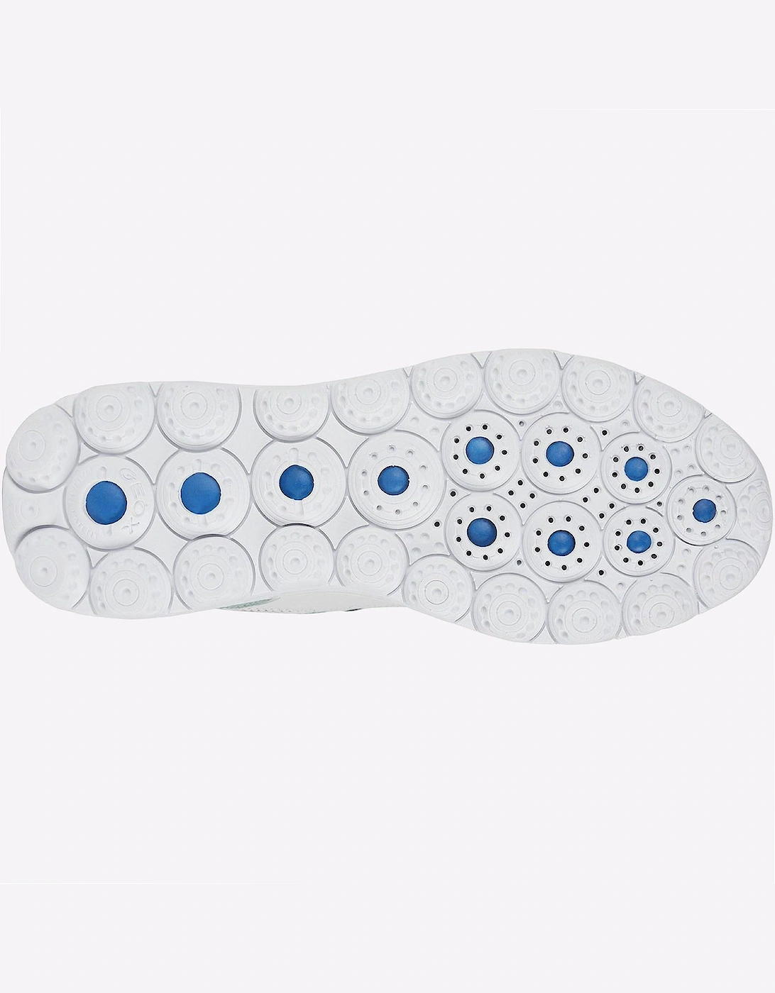 Geox Spherica Trainers Womens Blue / White /Green