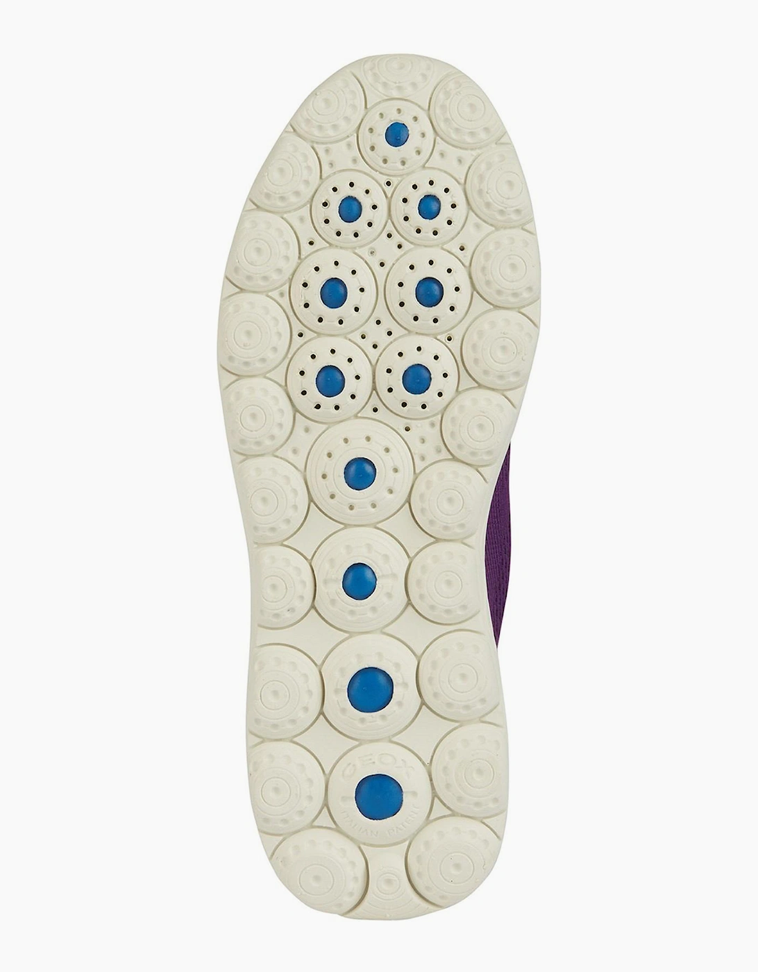 Geox D Spherica A Womens Trainers Purple