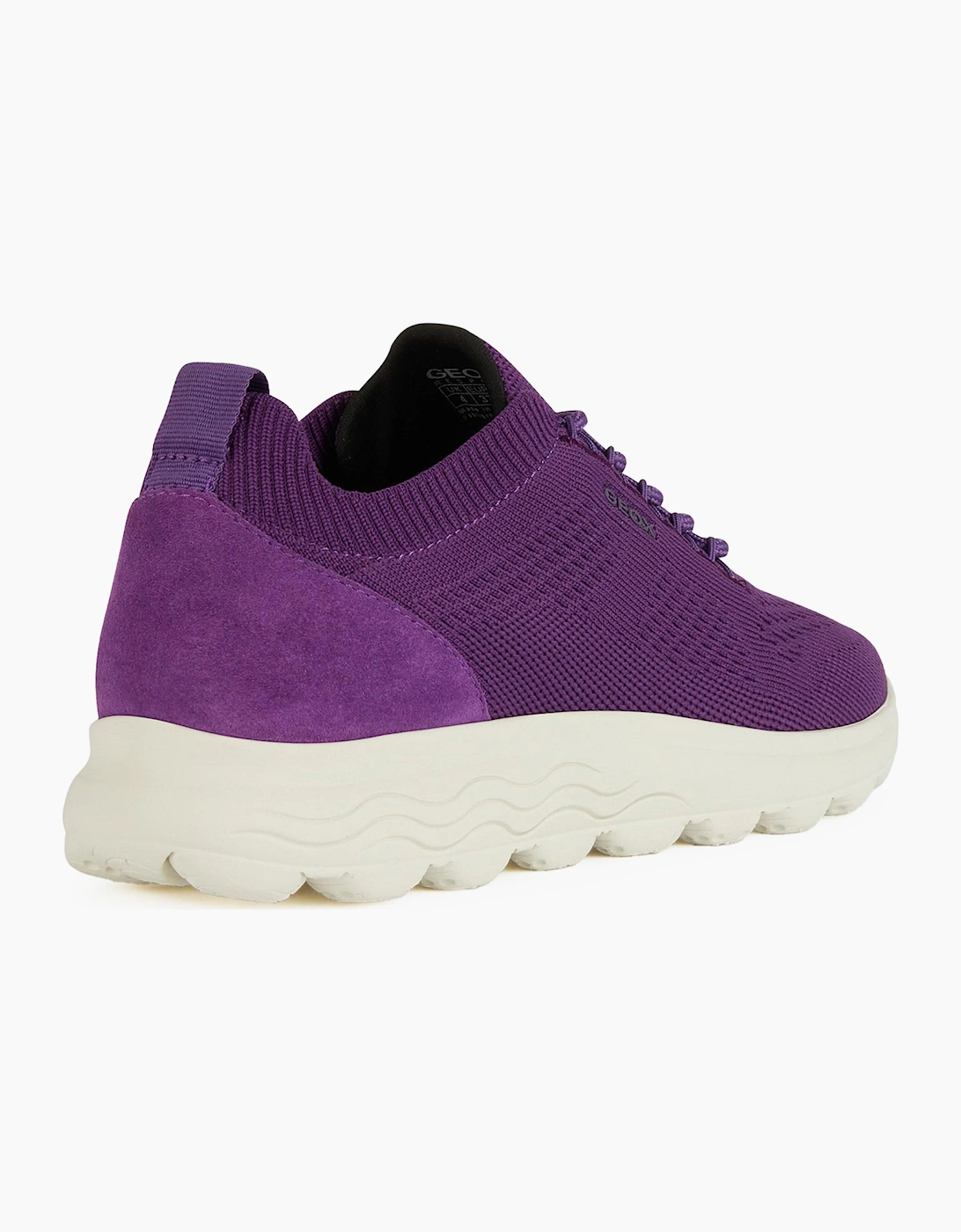 Geox D Spherica A Womens Trainers Purple