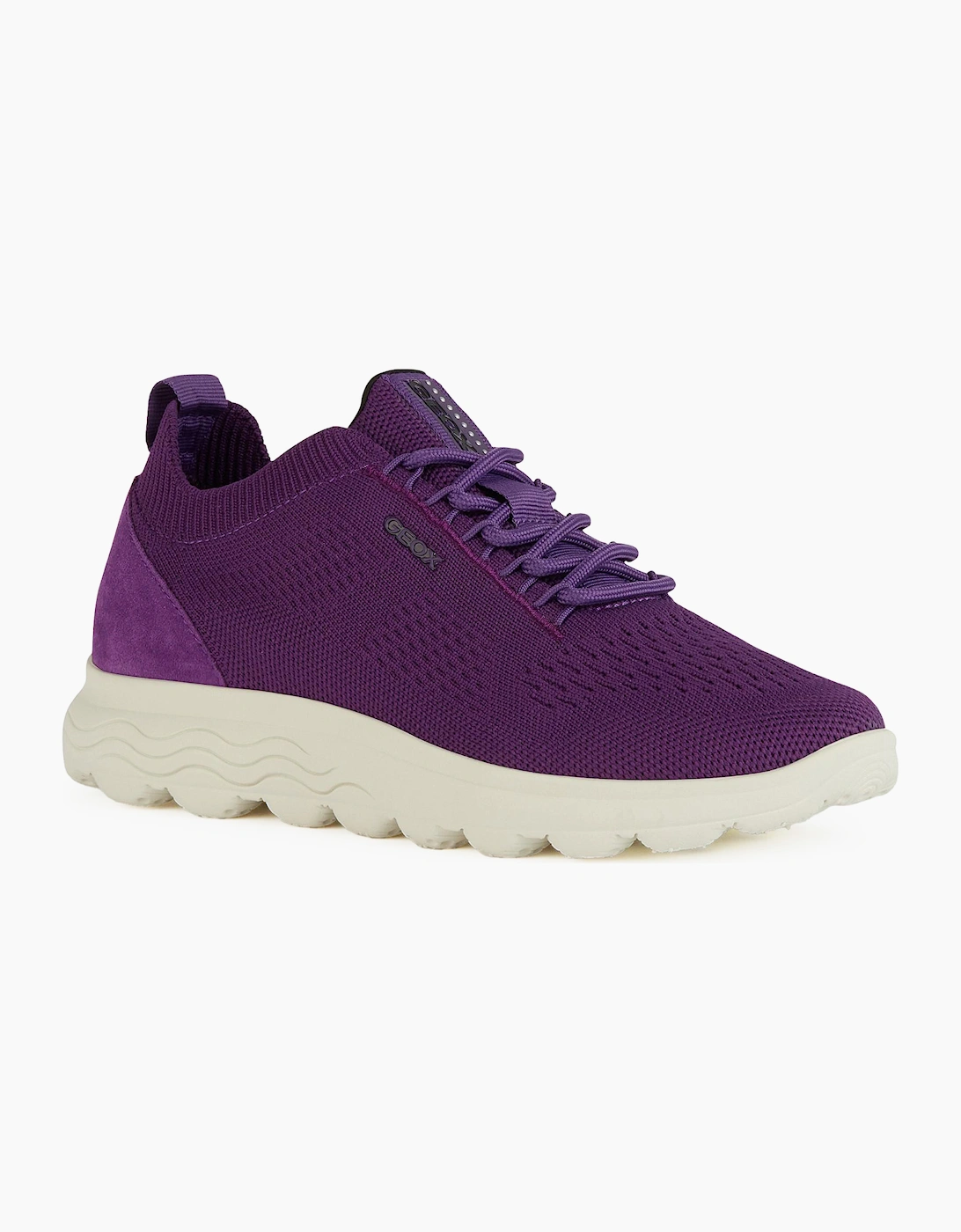 Geox D Spherica A Womens Trainers Purple