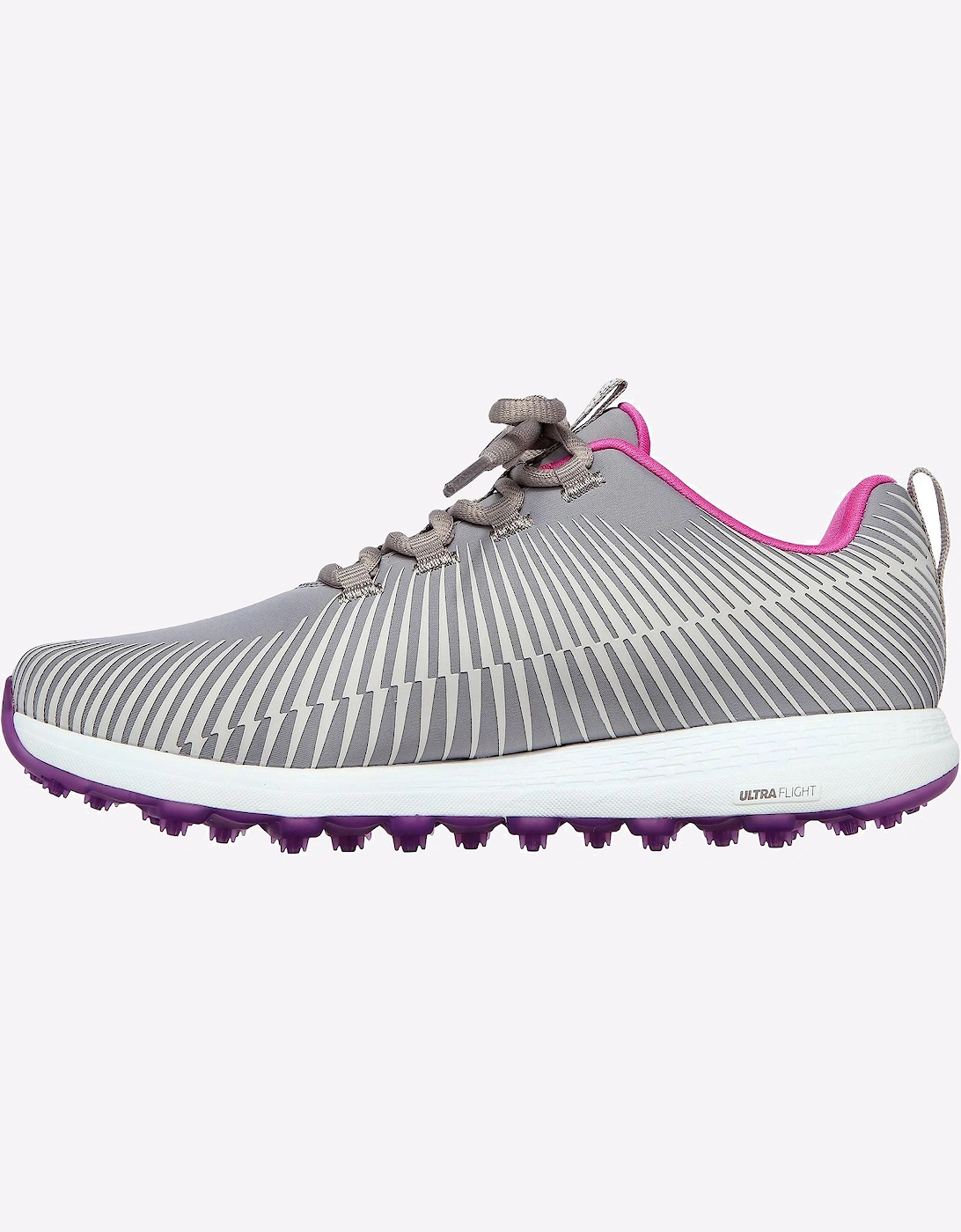 Skechers Go Golf Max Swing Womens Golf Shoes Grey/Purple