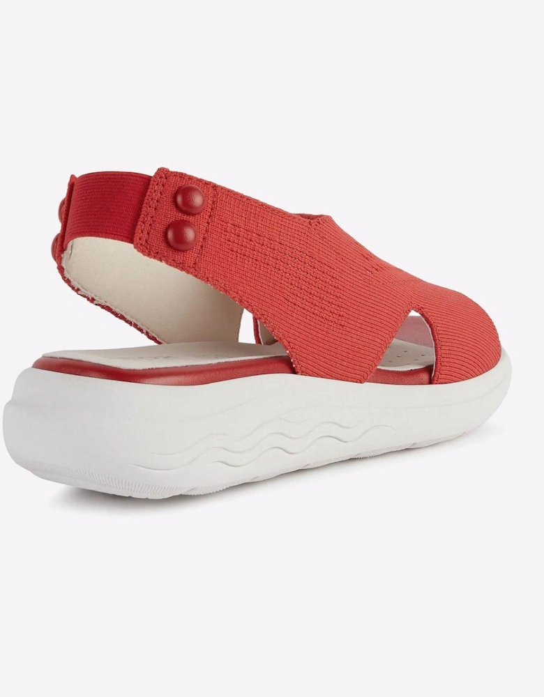 Geox Spherica Sandals Womens Red