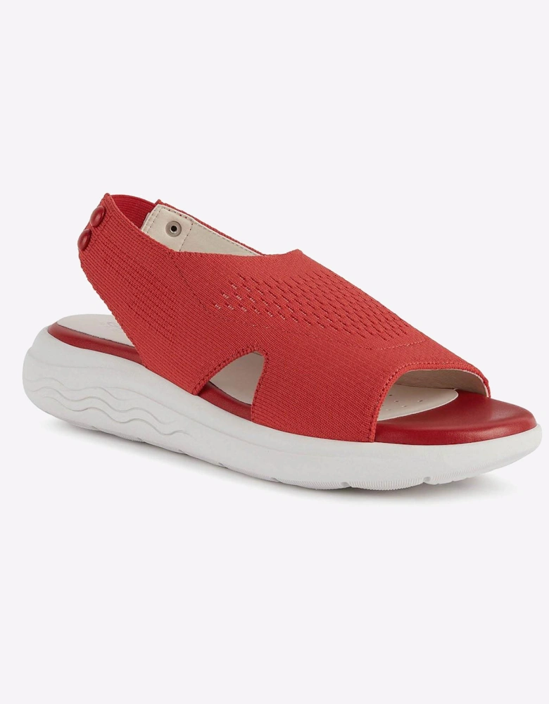 Geox Spherica Sandals Womens Red