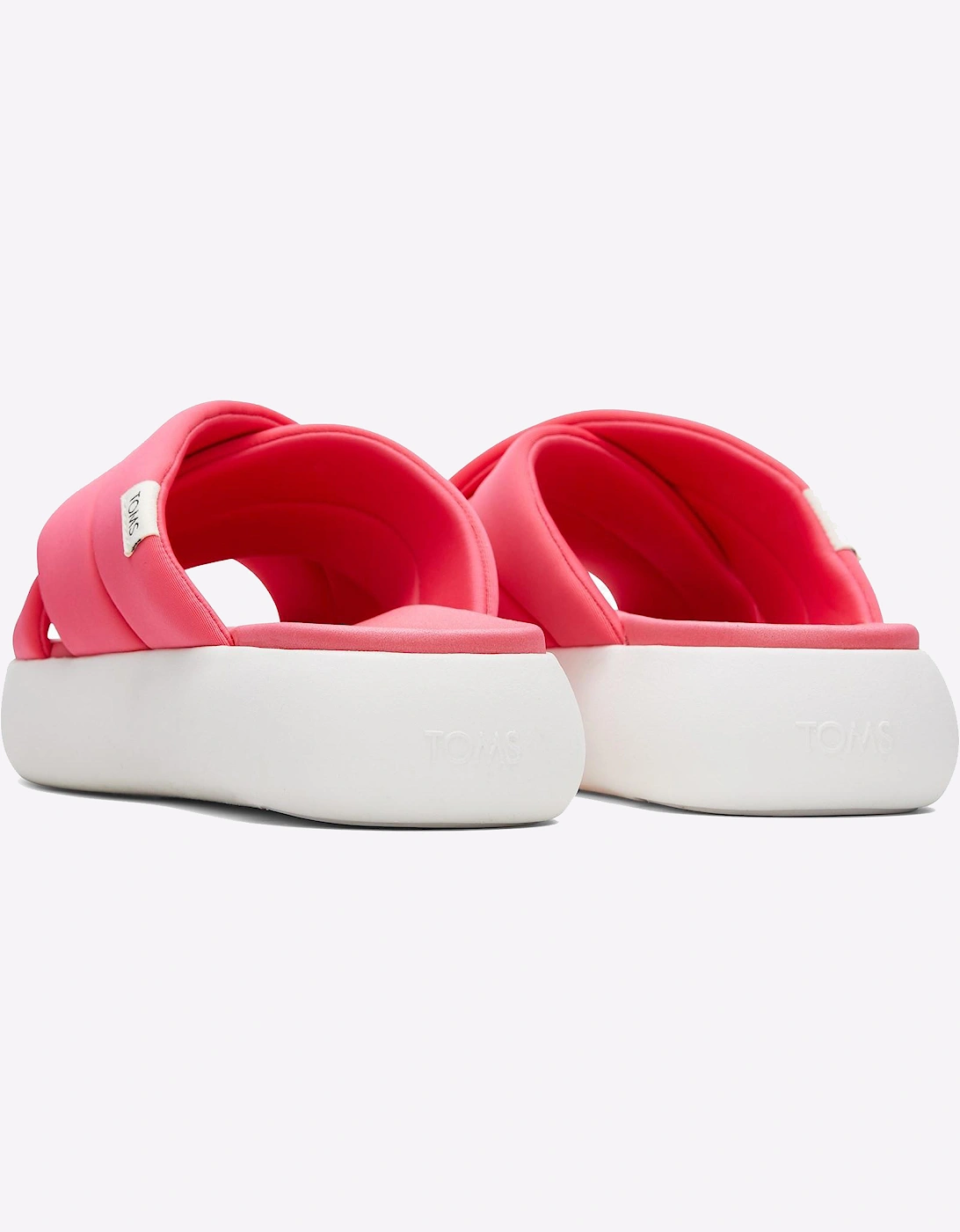 Toms Alpargata Mallow Crossover Slide Womens Sliders Pink
