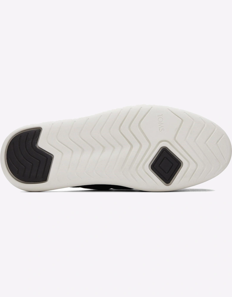 Toms Alpargata Mallow Mule Womens Shoes Black / White