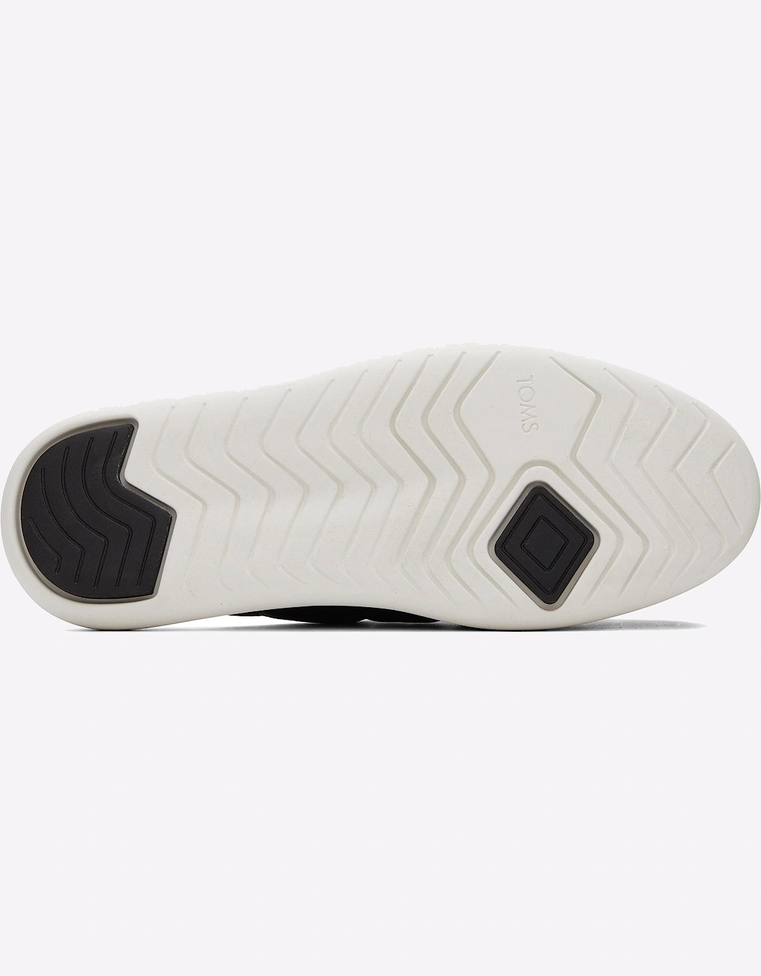 Toms Alpargata Mallow Mule Womens Shoes Black / White