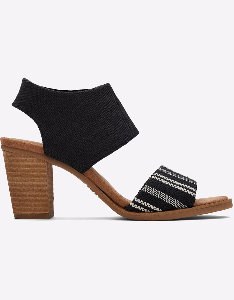 Toms Majorca Cutout Sandal Womens Black