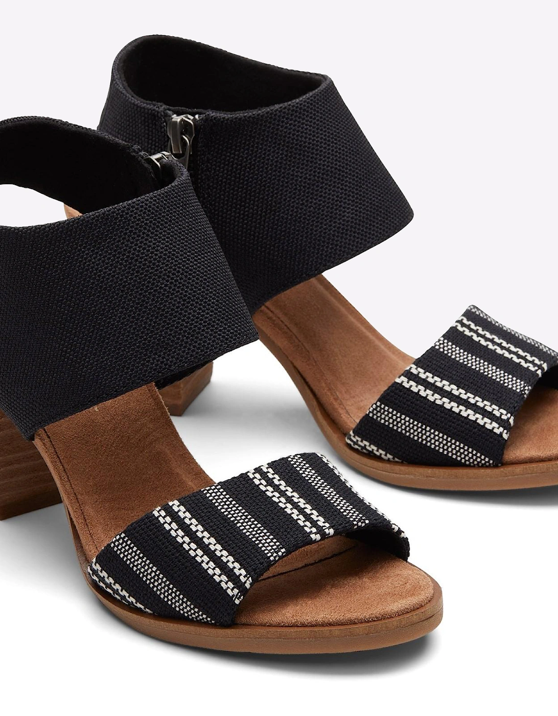 Toms Majorca Cutout Sandal Womens Black