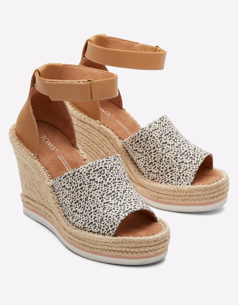 Toms Marisol Wedge Womens Sandals Natural