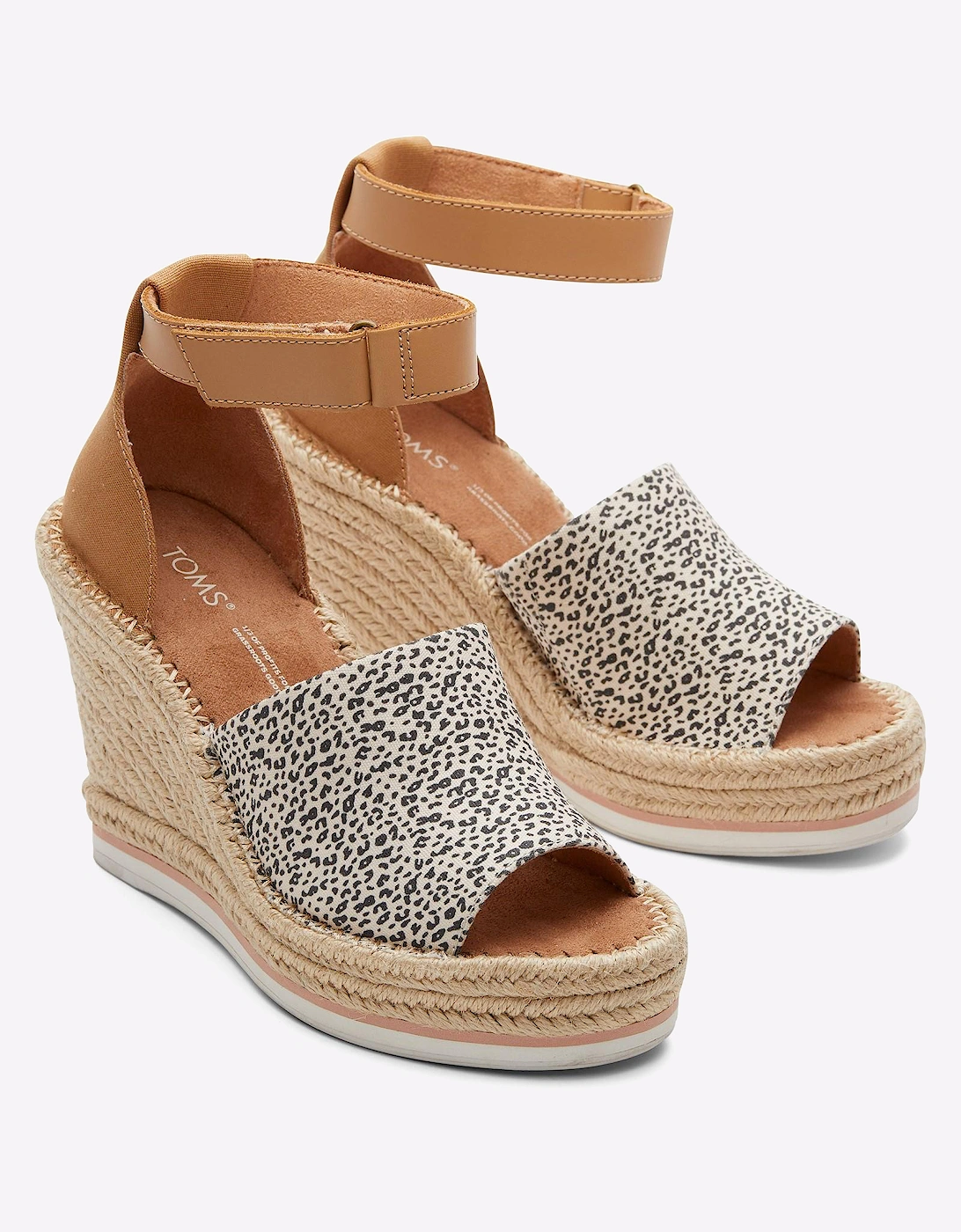 Toms Marisol Wedge Womens Sandals Natural