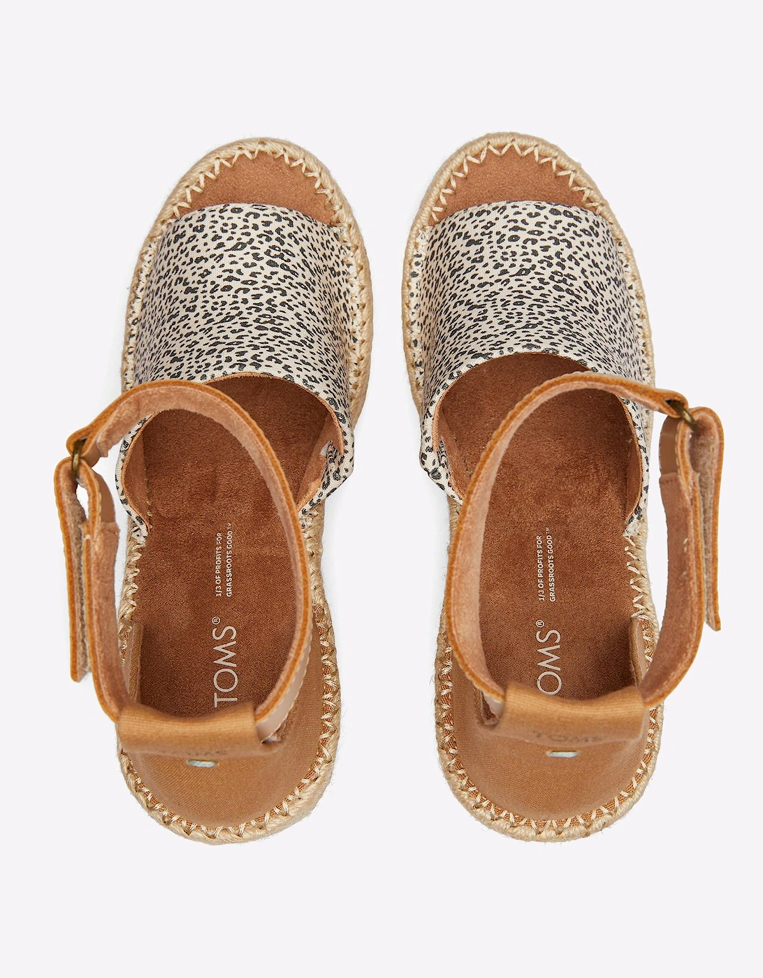 Toms Marisol Wedge Womens Sandals Natural