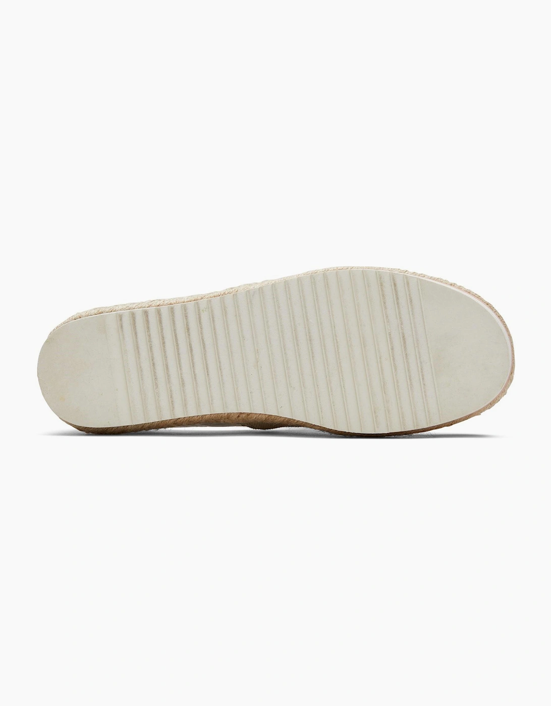 Toms Alpargata Platform Rope Shoes Womens Natural