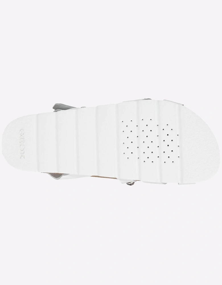 Geox Brionia Sandals Womens White