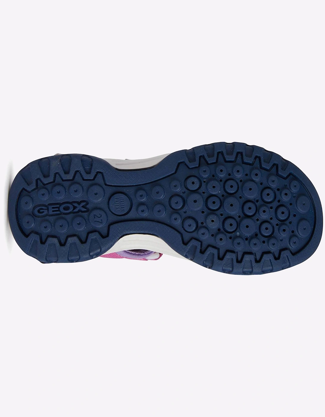 Geox Borealis Junior Girls Sandals Navy/Lilac