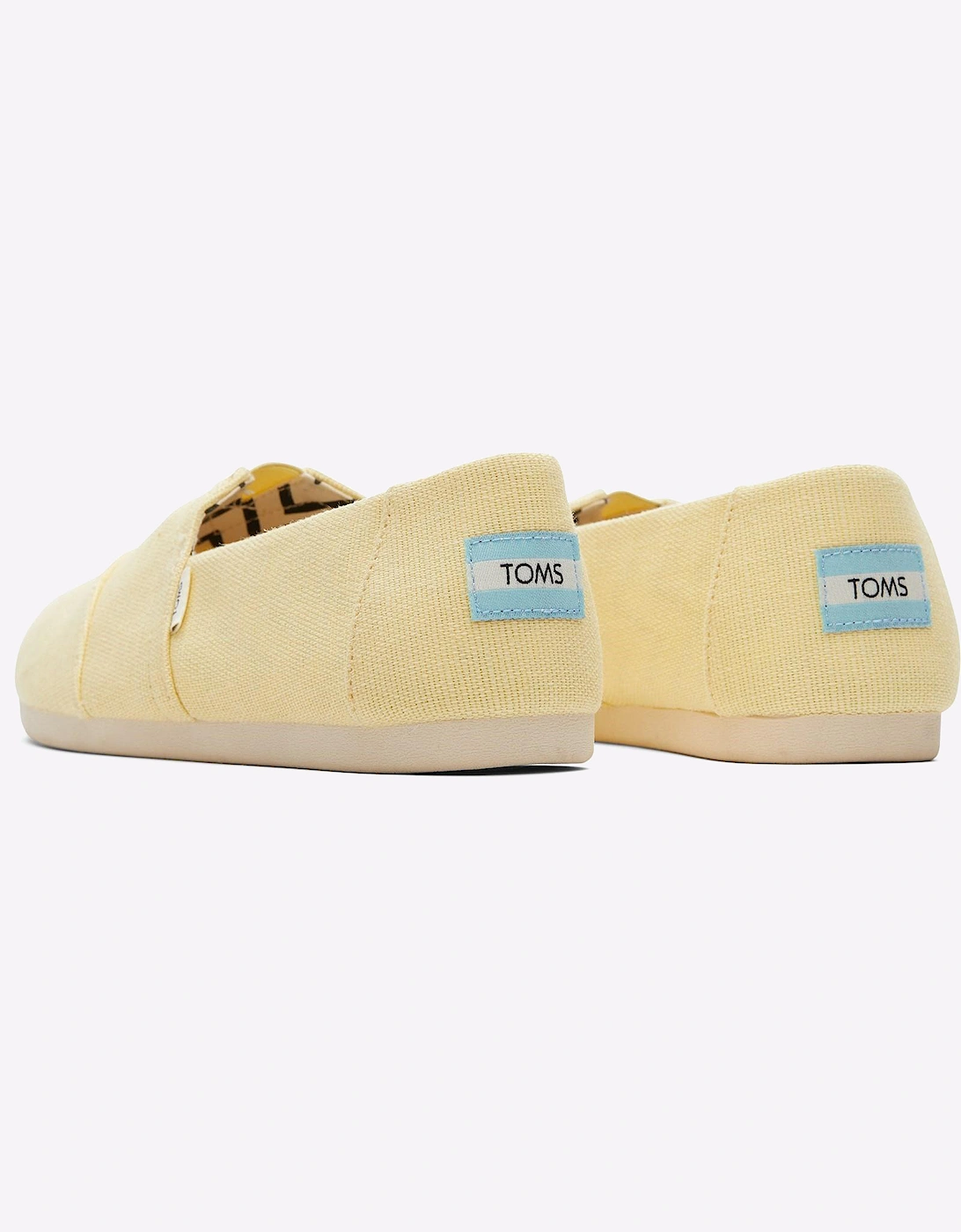 Toms Alpargata Womens Shoes Yellow