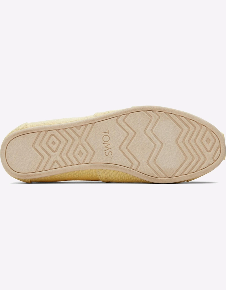 Toms Alpargata Womens Shoes Yellow