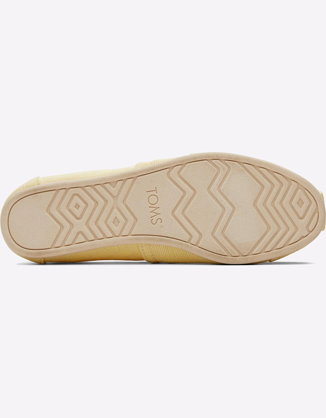Toms Alpargata Womens Shoes Yellow