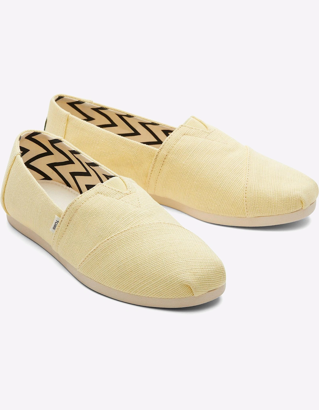 Toms Alpargata Womens Shoes Yellow