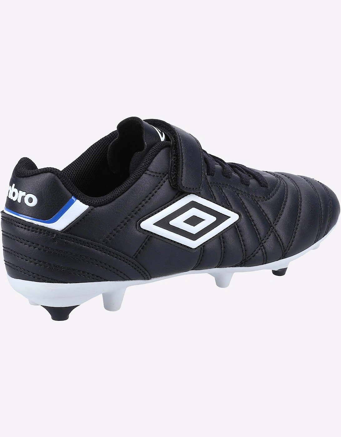 Umbro Speciali Liga Firm Ground Football Boot Junior Black/White