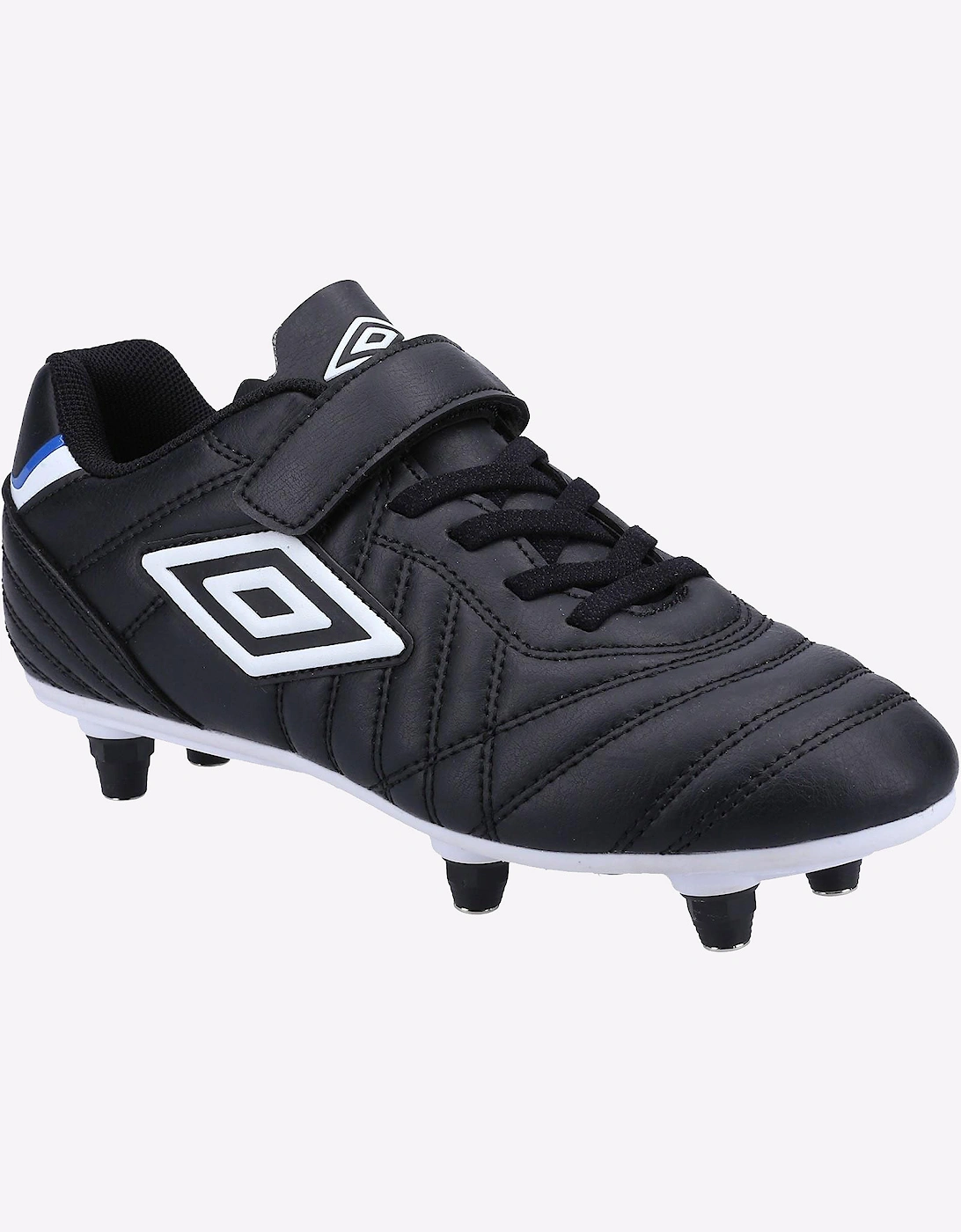 Umbro Speciali Liga Soft Ground Football Boot Junior Black/White