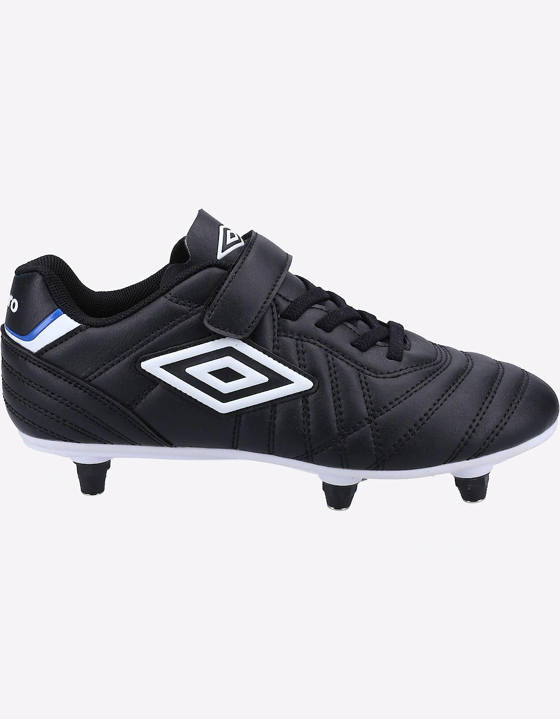 Umbro Speciali Liga Soft Ground Football Boot Junior Black/White