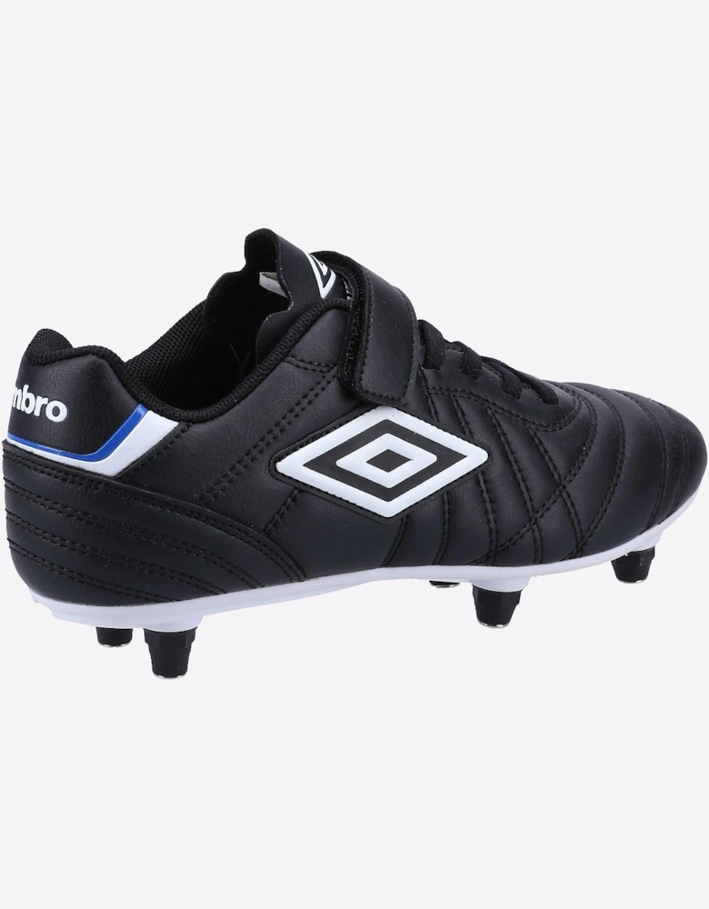 Umbro Speciali Liga Soft Ground Football Boot Junior Black/White