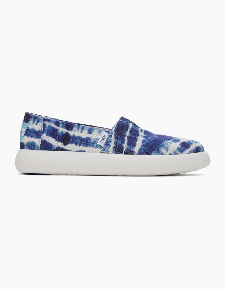 Toms Alpargata Womens Shoes Navy
