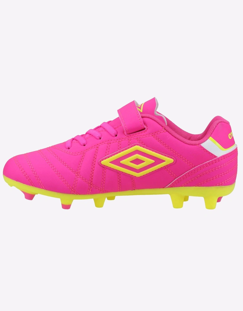 Umbro Speciali Liga Football Boot Junior Hot Pink