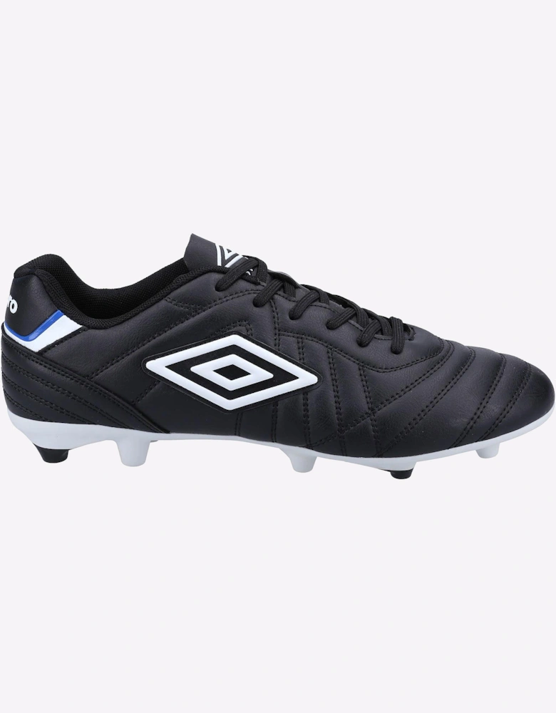 Umbro Speciali Liga Firm Ground Lace up Football Boot Mens Black/White