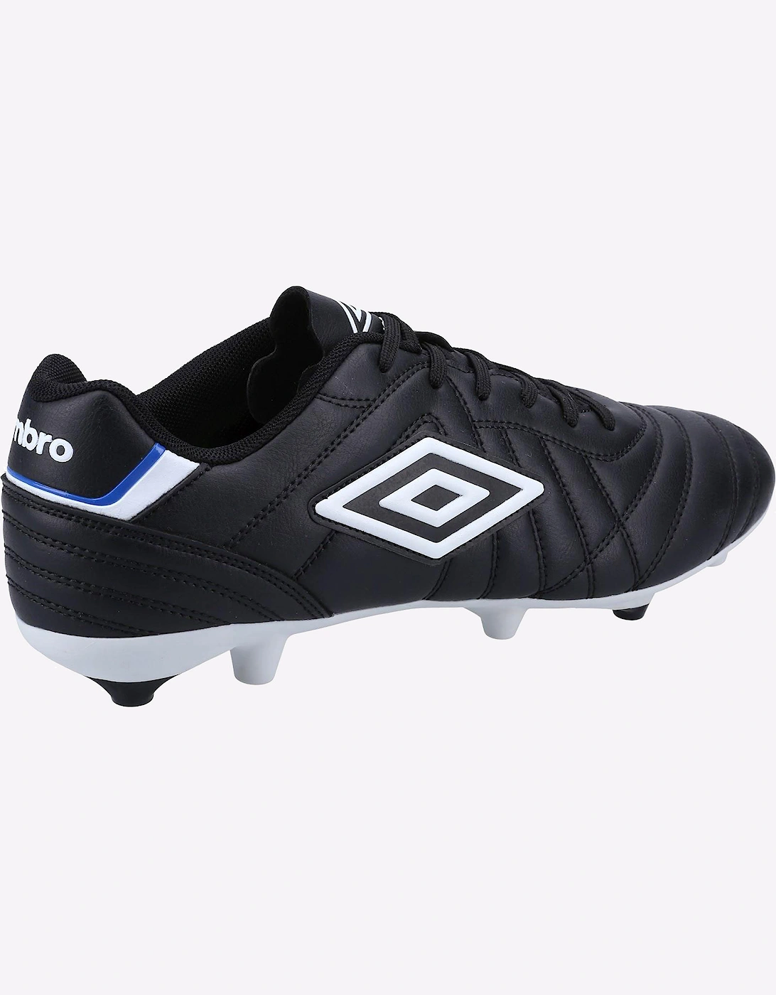 Umbro Speciali Liga Firm Ground Lace up Football Boot Mens Black/White