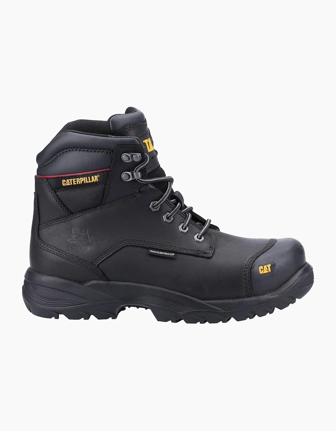 Caterpillar Safety Caterpillar Spiro WATERPOROOF Safety Boots Mens Black