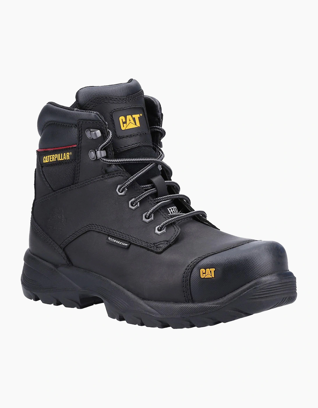 Caterpillar Safety Caterpillar Spiro WATERPOROOF Safety Boots Mens Black