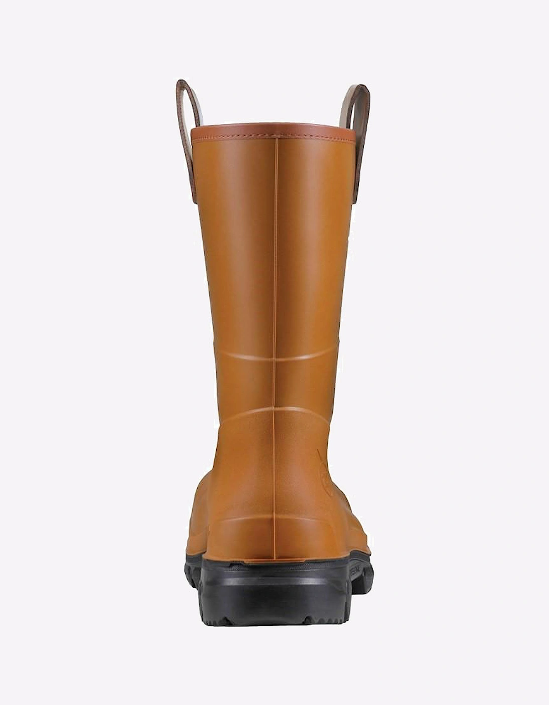 Dunlop Purofort RigPRO Full Safety Waterproof Wellington Mens Brown/Black
