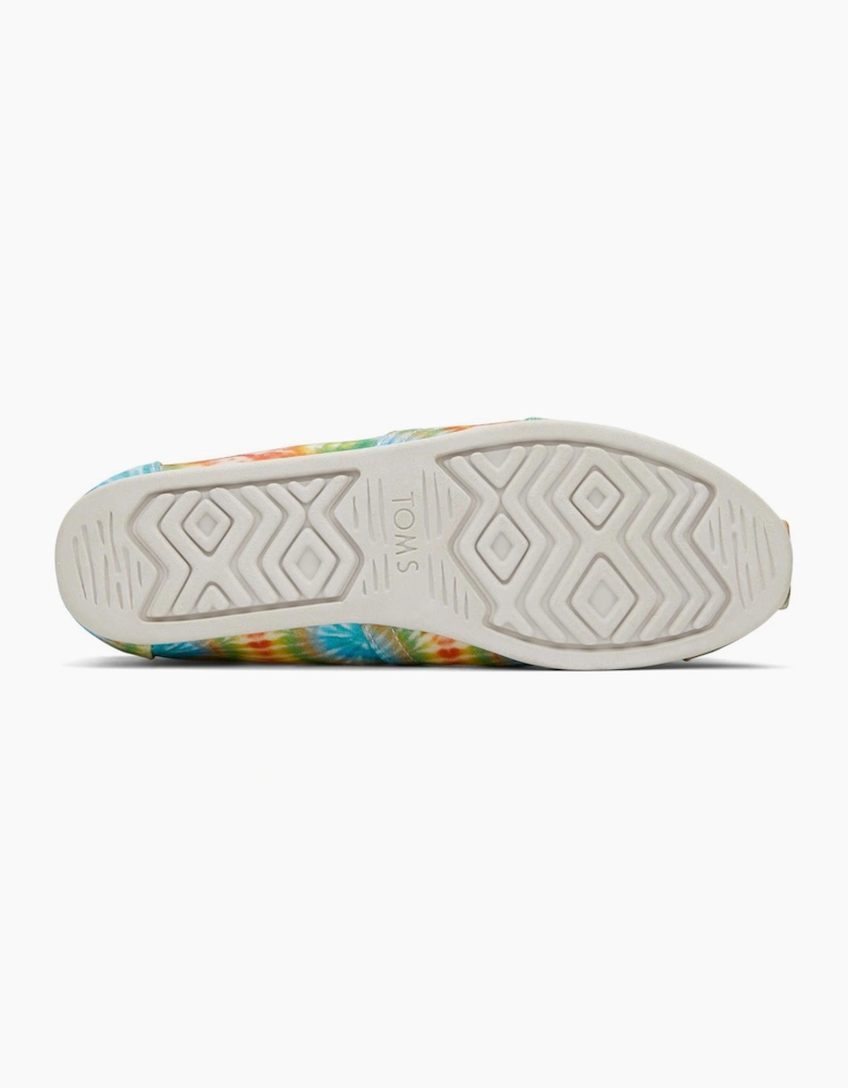 Toms Alpargata Womens Shoes Green/Blue/Red/Multicolour