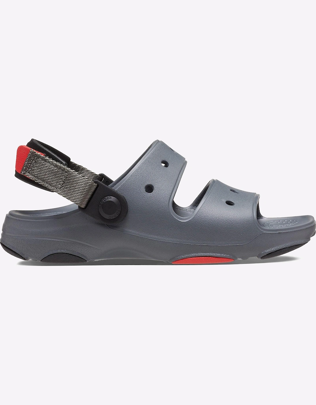 Crocs All Terrain Two Strap Sandal Junior Slate Grey