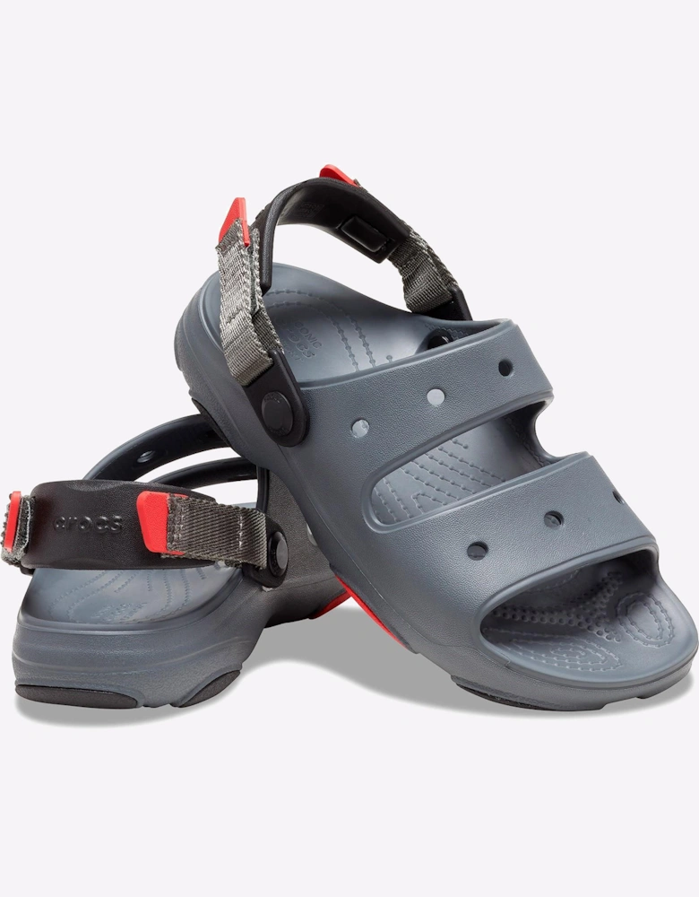 Crocs All Terrain Two Strap Sandal Junior Slate Grey
