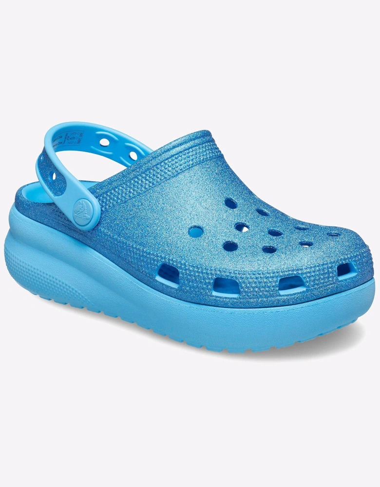 Crocs Classic Glitter Cutie Clog Junior Oxygen