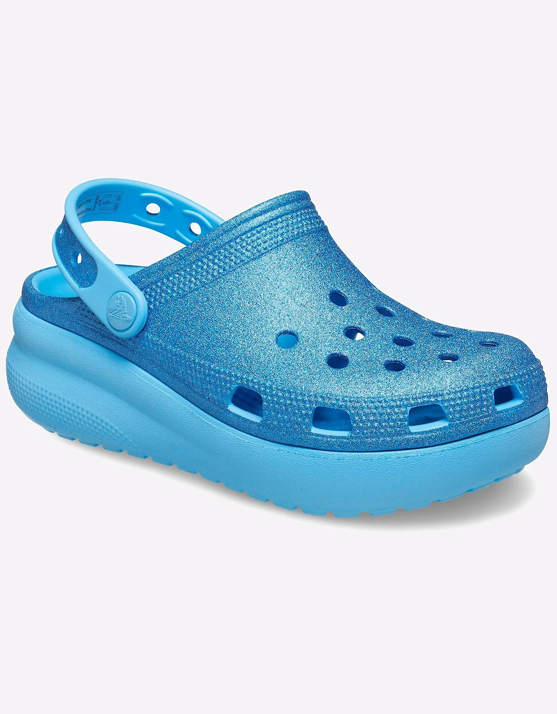 Crocs Classic Glitter Cutie Clog Junior Oxygen