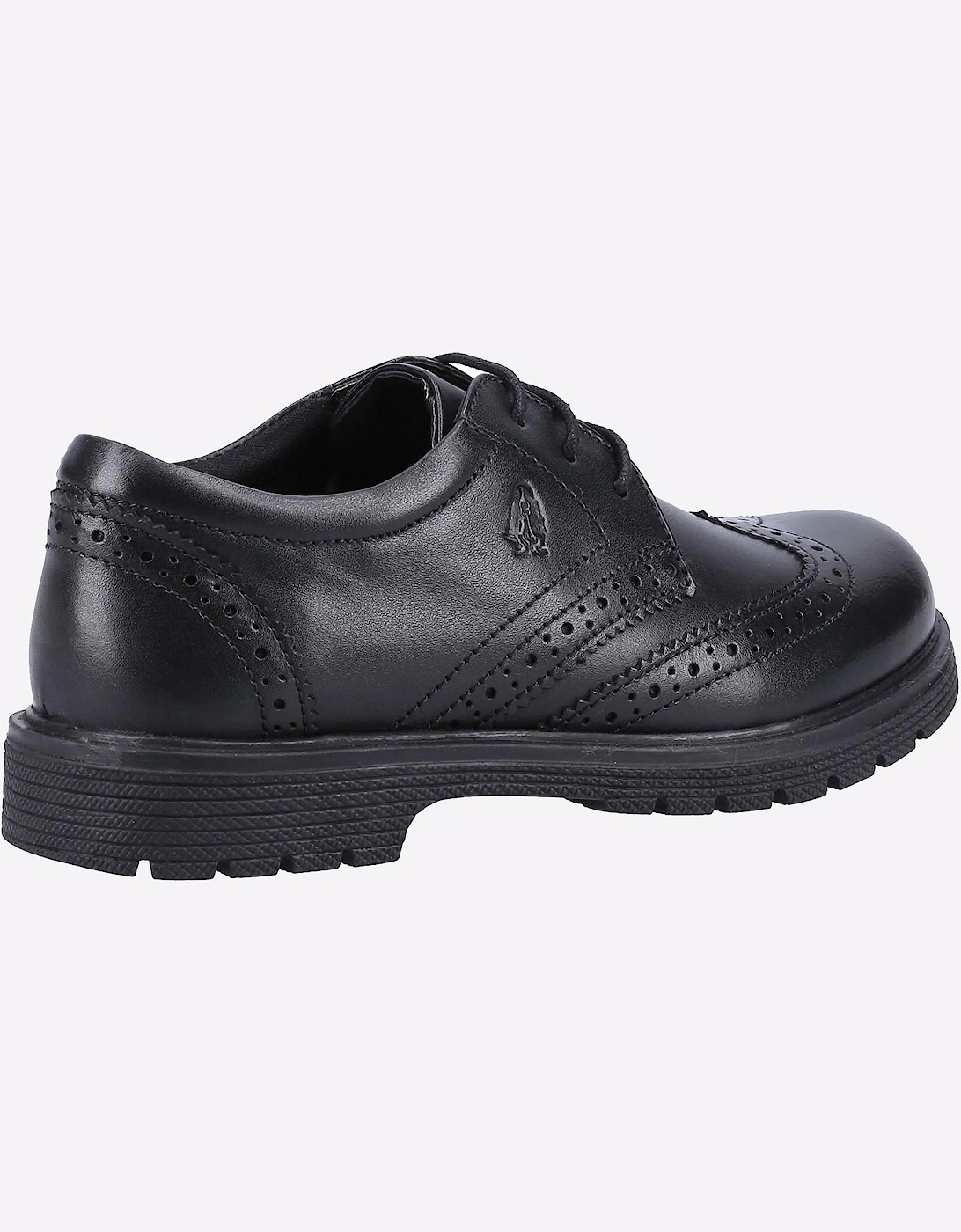 Hush Puppies Sally School Shoes Girls Junior Black
