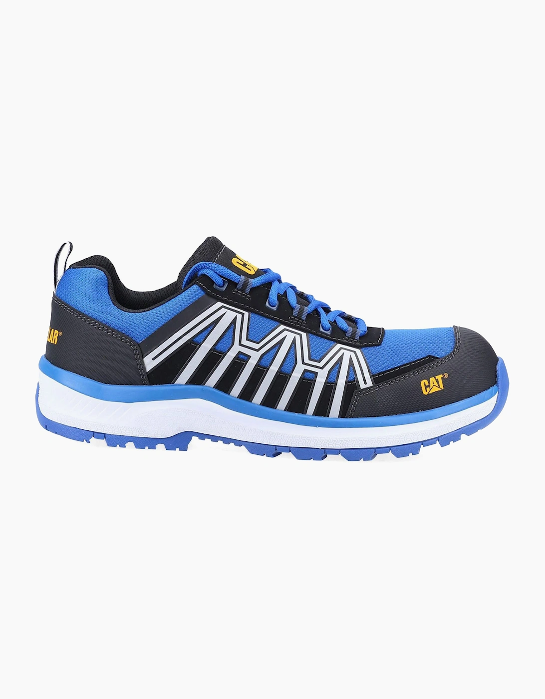 Caterpillar Safety Caterpillar Charge S3 Mens Safety Trainers Blue / Black