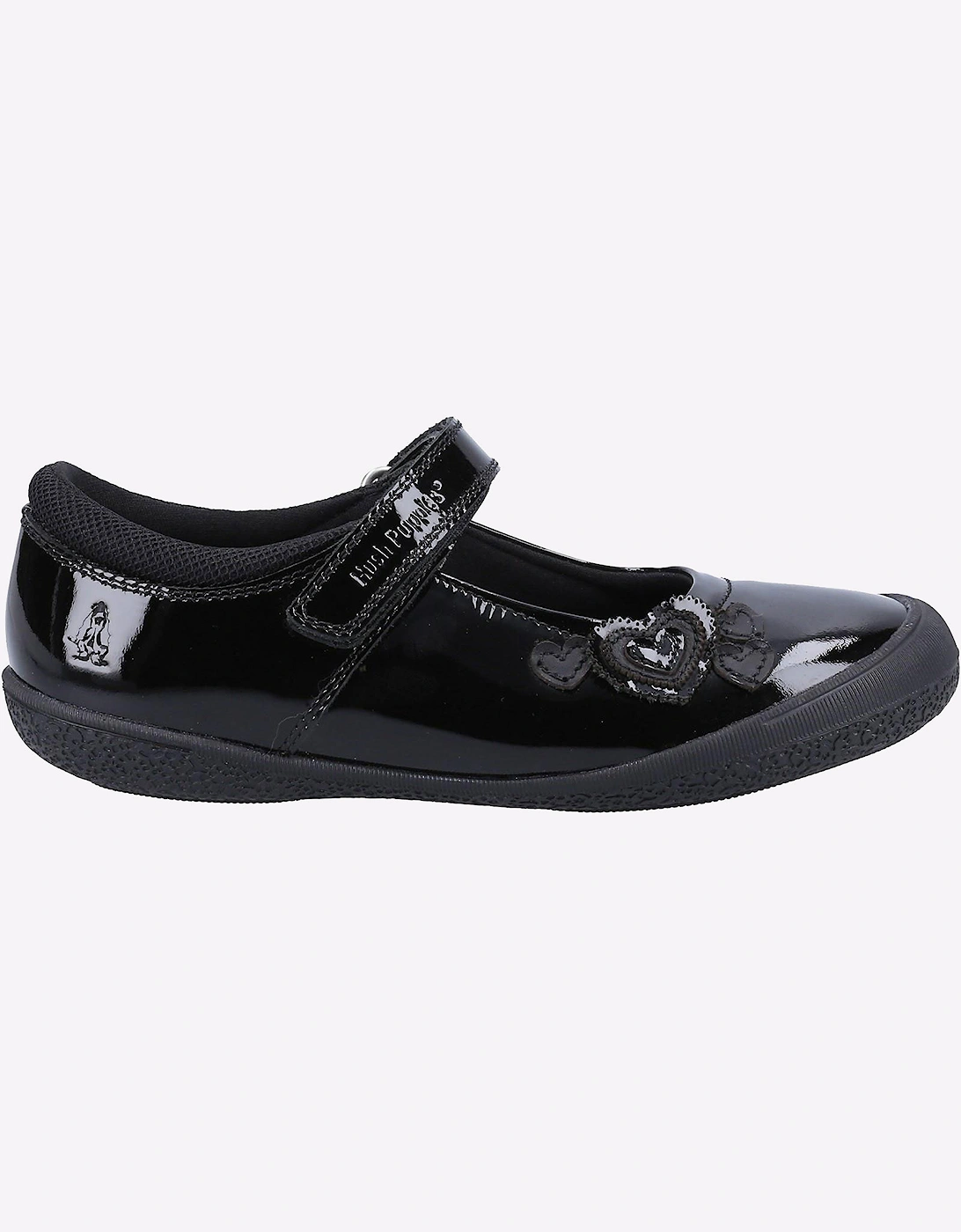 Hush Puppies Rosanna Patent School Shoes Infant Black