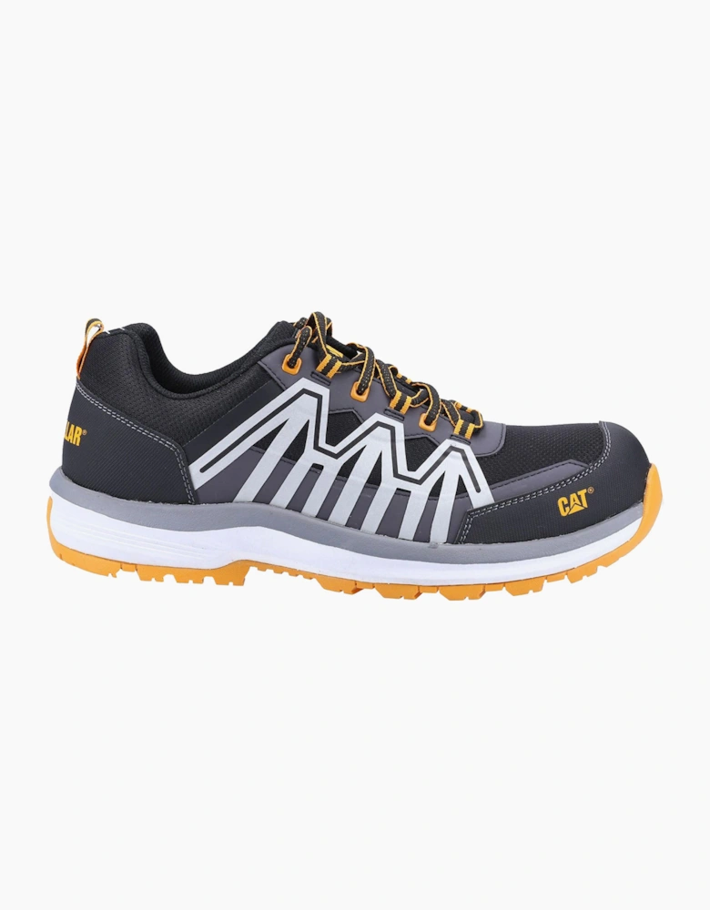 Caterpillar Safety Caterpillar Charge S3 Mens Safety Trainers Black / Orange