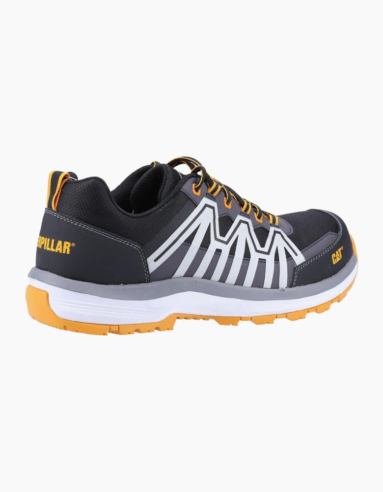 Caterpillar Safety Caterpillar Charge S3 Mens Safety Trainers Black / Orange