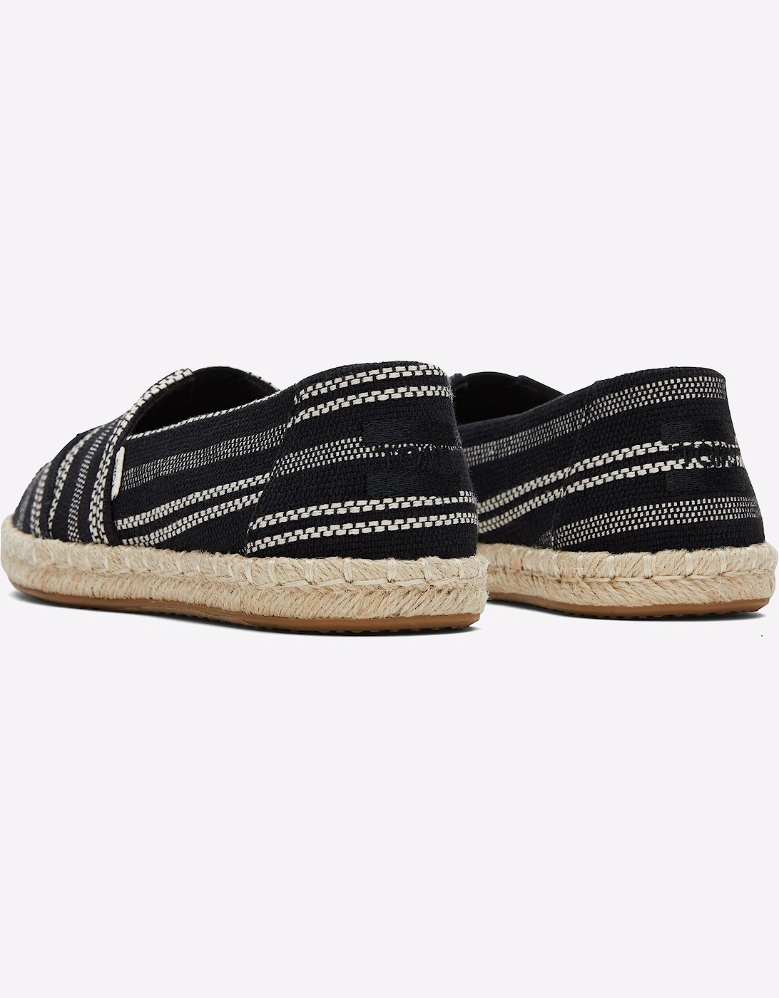 Toms Alpargata Rope Womens Black