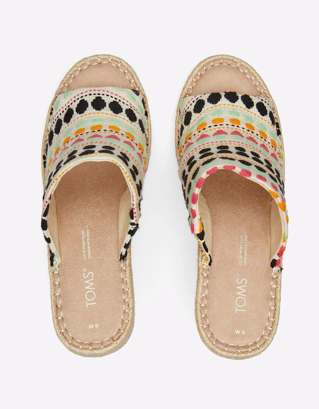 Toms Monica Mule Womens Natural
